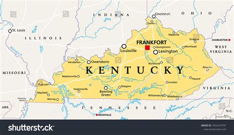 capital of kentucky usa|Frankfort Map .